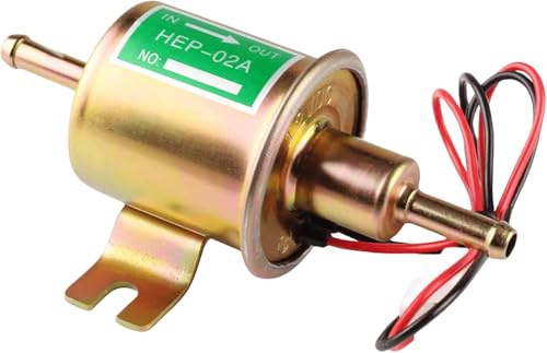 Elektrische Kraftstoffpumpe, Universal 12V HEP-02A Dieselpumpe, Elektrische Benzinpumpe, Hochleistungs-Druck-Dieselpumpe, Niederdruck Electric Fuel Pump, Auto Kraftstoffpumpe Universelle
