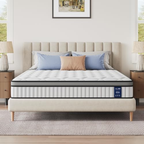 BedStory Matratze 140x200cm,Taschenfederkernmatratze Höhe 31cm,Orthopädische Matratze mit Komfortschaum H3&H4 Härtegrad,Federkernmatratze für Erwachsene Öko-Tex Zertifiziert & CertiPUR Zertifiziert