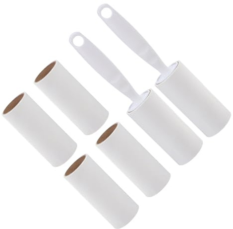 Parliky 8pcs Lint Rollers for Travel Portable Pet Hair Lint Remover Reusable Cleaner for Clothes Couch Car Carpet