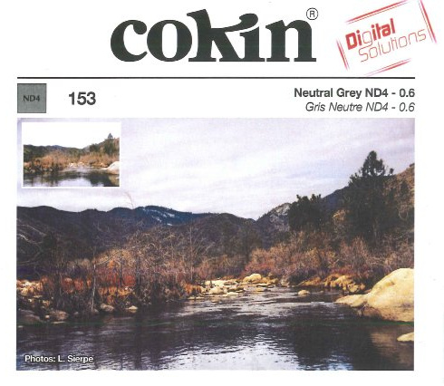 Cokin A153 Neutralgraufilter ND4