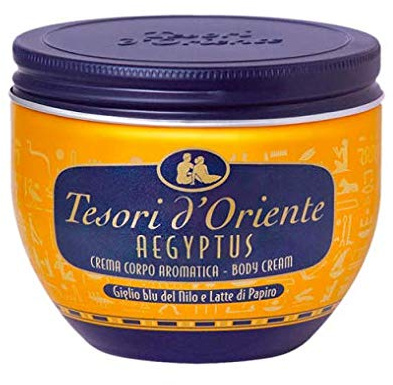 Tesori d Oriente AEGYPTUS Körpercreme Blaue Nillilie und Papyrusmilch 300 ml