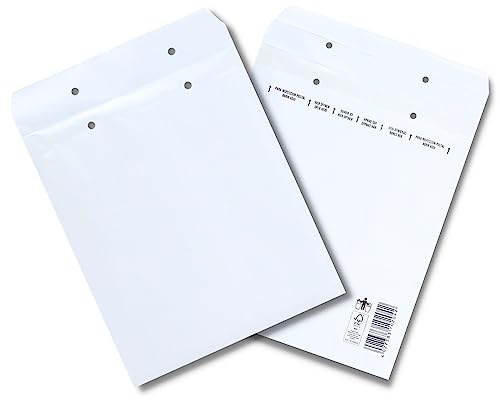 200 Stück Luftpolsterumschläge in weiss - 3/C (170 x 225) - Luftpolstertaschen Versandtaschen - elb-verpackungen