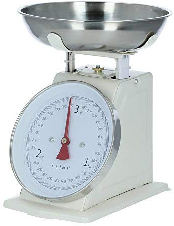 Plint Küchenwaage Retro cream cremeweiß