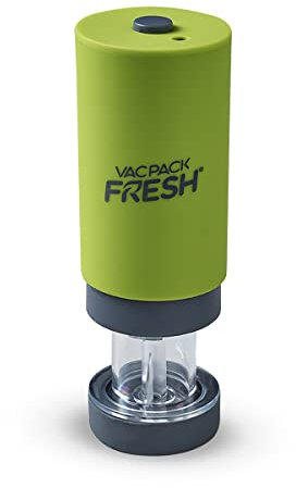 JML VacPack Fresh - Portable, easy-to-use vacuum sealer that keeps food fresher for 4 X longer!