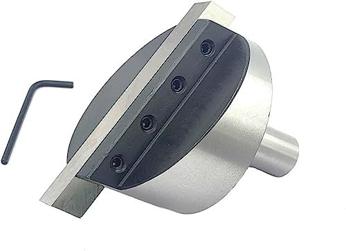 AD INTERNATIONAL 3 Inch II 75 mm Head Diameter Fly Cutter For Milling & Lathe Machine with HSS Tool Bit Straight Shank 3/4 Inch