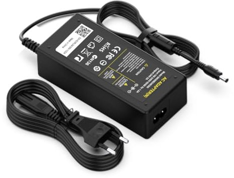 Shefor Adaptador de Corriente 24V 3A Compatible con Logitech G25, G27, G29, G920 – Fuente de Alimentación de Repuesto con Protección y Cable Resistente