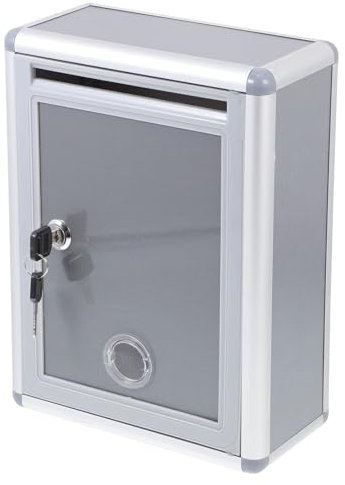 Briefkasten for Büro, Briefkasten zur Wandmontage, Spendenkasten, Vorschlagsbehälter, Spendenkasten, dekorativer Briefkasten, Schulbüro Vorschlagsboxen