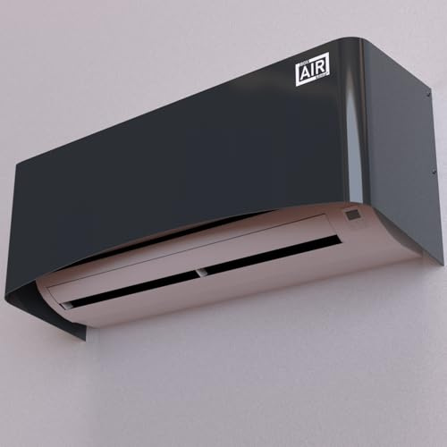Box Air Klima Funda Split Cover para aire acondicionado - Oculta el split y respeta el diseño de tu hogar (Antracita, S)