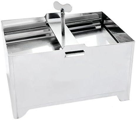 Tofu Press, Sturdy Stainless Steel Tofu Mold with Drain Hole and Drip Tray, Maker Fast & Efficient Water Removal Paneer Press for Paneer/Cheese Making.