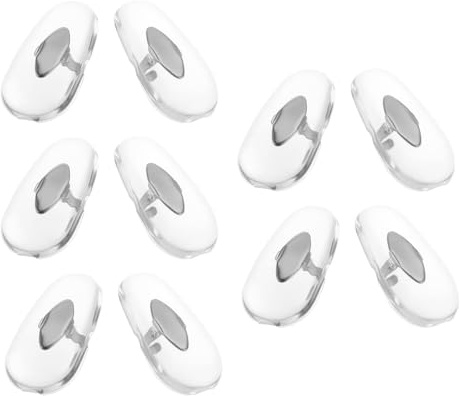 Briny River 5 Pairs Glasses Nose Pads Compatible with Ray-Ban RB3025 RB3016 RB3030 RB3447 RB3362 RB3183 RB8305