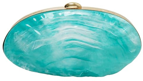 Caistre Damen Acryl Abendtasche 2025 Glitzer Marmor Clutch Geldbörse Trendy Hochzeit Party Abschlussball Handtasche