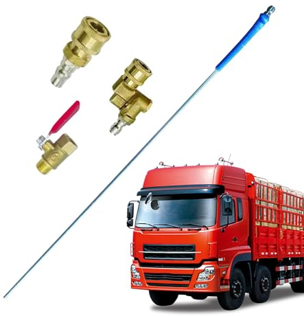 Varilla Portátil para Limpiar Radiadores | Herramienta de Mantenimiento para Depósitos de Agua,Accesorio Portátil De Mantenimiento para Depósito De Agua para Coche, Autocaravana y Hogar