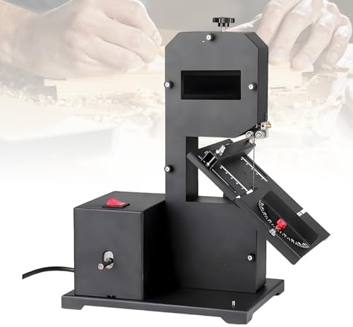 Scie à Ruban Compacte, Scie Verticale De Table, Machine à Découper Le Bois, Mini Scie à Ruban Pour Découpe Courbe Et Projets DIY