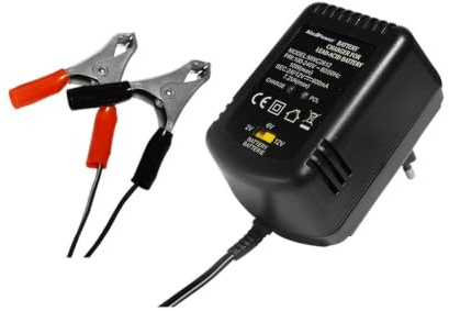 Caricatore per batterie al piombo 2V 6V 12V 600mAh AlcaPower 702002 AP2612C