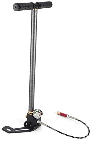 Pompe Manuelle Haute Pression 3 Étapes 4500 psi, Acier Tungstène, pour Pistolet à Air PCP, Filtre Air, Bateau, Pneu, Balle