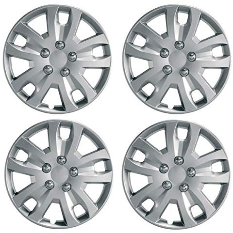 UKB4C Set of 4 Ring Gyro Wheel Trims/Hub Caps 16 Covers Universal Fit Deep Dish