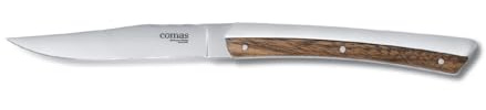 6er Set Comas Steakmesser Holzgriff Edelstahl Steakbesteck Grillbesteck Messer Messerset Pizzamesser K2, CS3136_6