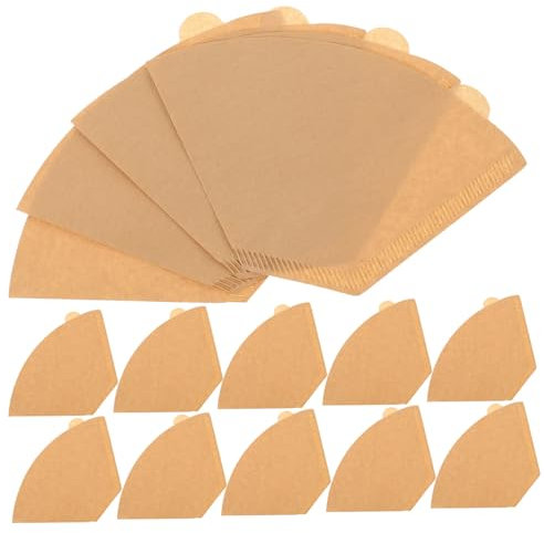 OSALADI 300 Pz Filtro Per Caffè Non Sbiancato Pratica Carta Filtro Per Caffè Filtri Per Caffè a Cestello Filtro Per Caffè Americano Carta Da Filtro Caffettiera