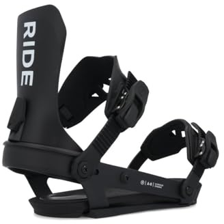 Ride A-8 Unisex Snowboard Bindings, Sunset, M: M (6-10) / W (7-11)