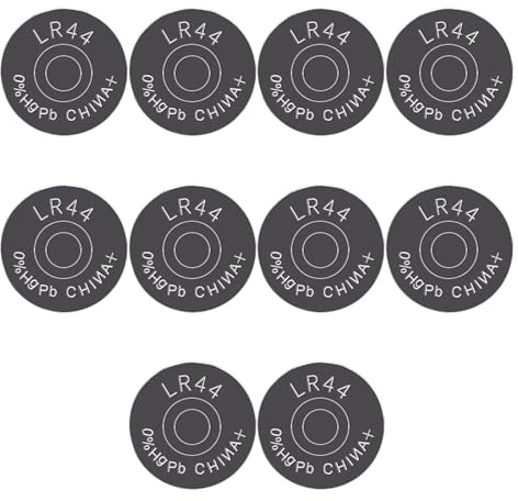 Wsdsgz Batterien, LR44, 357, 357A, A76, GPA76, 1,5 V, Knopfzelle, Ersatz für Spielzeuguhren, elektronische Geräte, 10 Stück