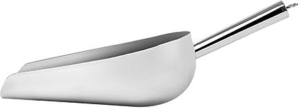 Cabilock Cuchara Para Cubitos De Hielo Pala Inoxidable Mango Recto Multiusos Para Bebidas