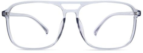 AOOLIA Mode Pilot Lesebrille für Damen Herren, UV400 Pilotleser Federscharniere, Anti-Blaulicht Lesehilfe Anti-Glanz Brille