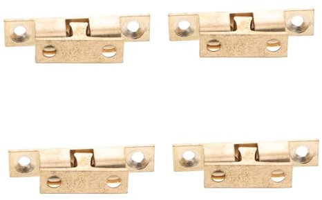 Holibanna 4pièces Gâches à Billes Laiton Avec Vis Fermeture à Tension Pour Meubles De Placard Installation Facile Et