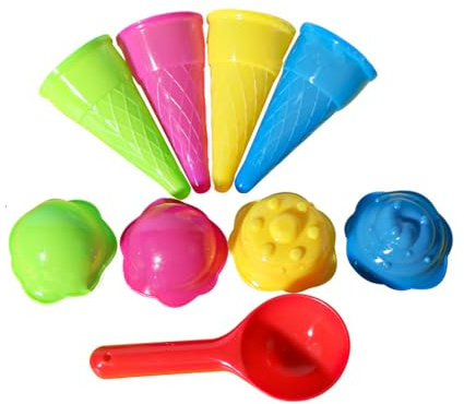 Wilgure Ice Cream Tool Kinder Geburtstagsgeschenke Sand Spielzeughersteller Für Beach Sand Games Tool Beach Snow Game Tun So Als Würde Man Spielen