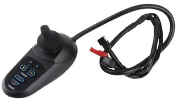 Marhynchus Joystick-Controller für Elektrorollstühle Elektrorollstuhl-Leistungsregler Elektrischer RollstuhlController 50A Hall Rocker mit Bremsanschluss mit EABS Ramp Hold AI