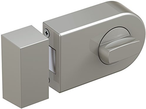 Basi® 1305-0205 - Serratura supplementare per porta, in diversi colori, colore: Argento