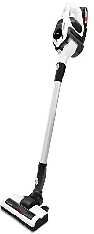 Bosch BCS122GB Unlimited Serie | 8 - Rechargeable Cordless and Lightweight Vacuum Cleaner for Multiple Surfaces with Two Interchangeable Power For All Battery Packs and Quick Charger,White