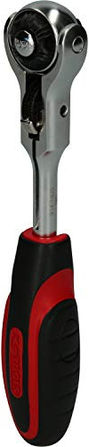 KS Tools 914.1405 1/4 MODIFIX Mini-T-Griff-Schwenkkopf-Knarre, 72 Zahn | 914.1405, Umschaltknarre