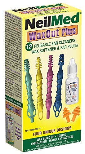 NeilMed Reusable Flexible Ear Cleaners, 15 Piece Set