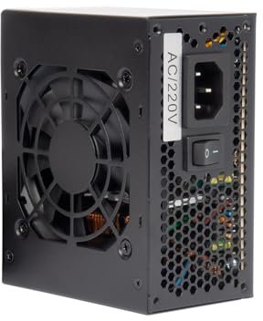 VulTech VPS-M500EB Alimentatore Micro-ATX 500W Serie Essence, Ventola da 8cm Termoregolata Silenziosa, Cambalggio incluso, Cavi Flat extra lunghi 60cm, Versione Bulk