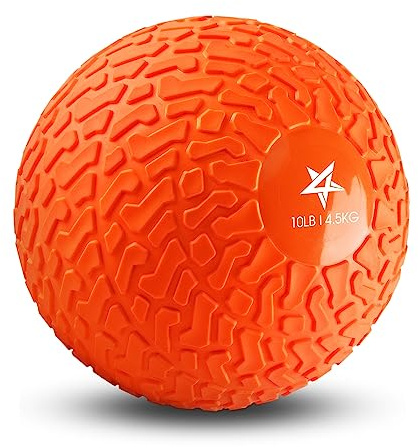 Yes4All uppgraderad version hållbara solida slam medicinbollar från 4,5-18 kg, flerfärgade alternativ