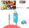 JINGDU Ultraportátil USB Tipo C a HDMI TV Cable Adaptador para Switch/OLED only,Cable de conversión HDMI 4K de 2m,Admite TV/cubierta de vapor/ordenador portátil/PC, Rojo y Azul
