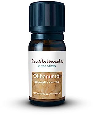 Olibanumöl (Weihrauch) 10 ml - naturreines ätherisches Frankincense Öl der Pflanze Boswellia serrata von Bushlands essentials