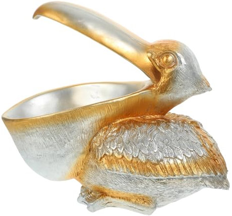 Ciieeo Schlüsselaufbewahrung Ornamental Vogelfigur Harz Multifarben Tischdekorationshalter Kleine Geschenkbox