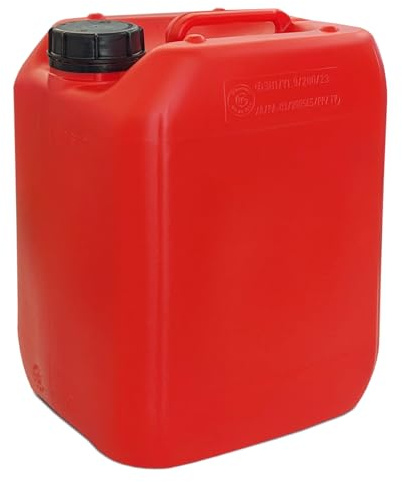 plasteo® 10 Liter Wasserkanister Camping Hobby Gewerbe Leerkanister Lebensmittelecht Robust und Langlebig BPA Frei Made in Germany