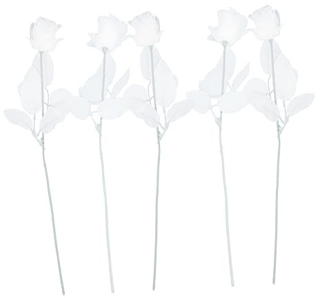 MUSISALY Dekoblumen Künstlich Rosen Simulationsrose Hochzeit Künstliches Rosendekor Für Blumenschmuck