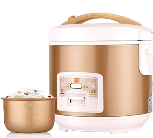 Cuociriso Elettrico Domestico, cuociriso Cuociriso Antiaderente Multifunzionale Domestico, Funzione Riscaldamento, Cottura con Un Solo Tasto 1-7 Persone