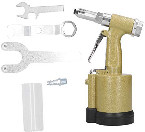 Gearwell Rivet Gun, extractor neumático hidráulico con un de 3 jaw, herramienta de remachado con aire para la fabricación de metales, KP-703 (Style américain)