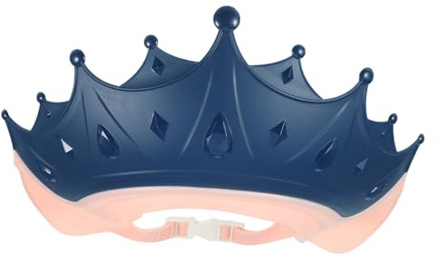 Abaodam Badehut Für Junge Mädchen Duschhaube Für Kleinkinder Haarwaschschild Aus Robustem Cartoon-form Für Spaß Beim Baden Schutz Vor Wasser in Augen Und Ohren
