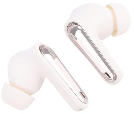 Tosuny Wireless Gaming Earbuds, Low Latency 2.4G 5.4 Dual Mode with ENC Mic and USB C Dongle for Phone Tablet PC VR Game Console (White)