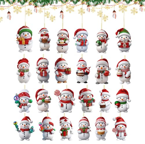 Calendrier de compte à rebours pour Noël 2025 Décoration de Noël de