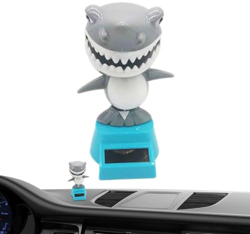 Solar Dancing Car Toy - Animal boblehead Figurine, Cute Head Shaking Auto Dashboard Ornament, Solar Powered Moving Interior Decoration, Fun Gift for Vehicle | Dancing Car Toy for Dashboard