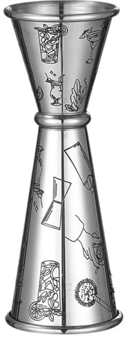 Misurino a cono per cocktail Jigger da cocktail doppio in acciaio inossidabile 1 pezzo oz / 2(Color 2 30/60ml)