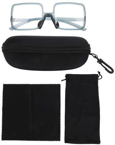 Adfaga Billardbrille, TR90-Rahmen, verstellbares Nasenpolster, breites Feld, leichte Sportbrille für Pool, Snooker, Queue, Sportspieler, Profi- und Amateurgebrauch (Blau)
