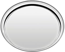 Tramontina Vassoio rotondo in acciaio inox, 35 cm
