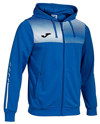 Joma Chaqueta con capucha eco supernova royal blanco
